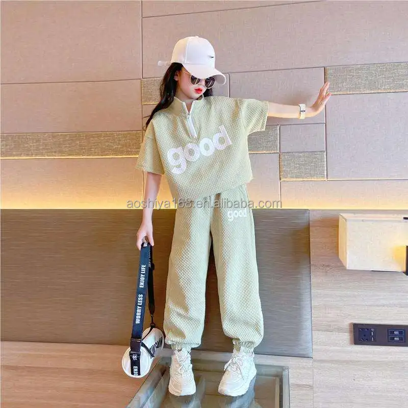 2024 Girls Boys T-Shirts And Shorts Suit - Summer Kids Short Sleeve Top
