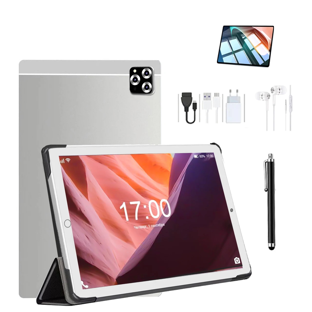 OEM Supported Kids Tablet PC Fast 4G Wifi Dual SIM 8GB