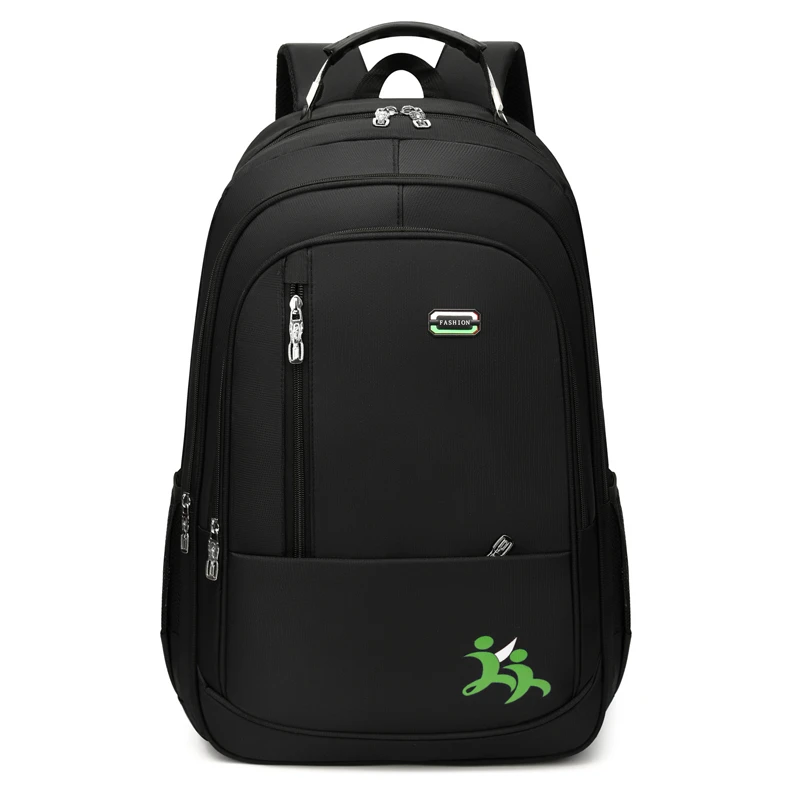 9189  Large Capacity Solid Color Backpack Korean Casual Student School bag Business Backpack