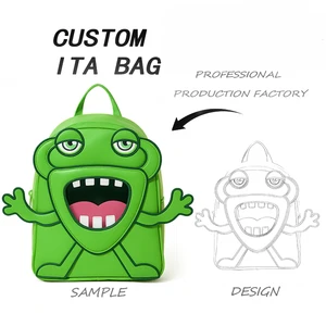 Customized Monster Pattern Ita Bags Various Design Styles Featuring Printing Luminous Patterns Itabag Manufacturer