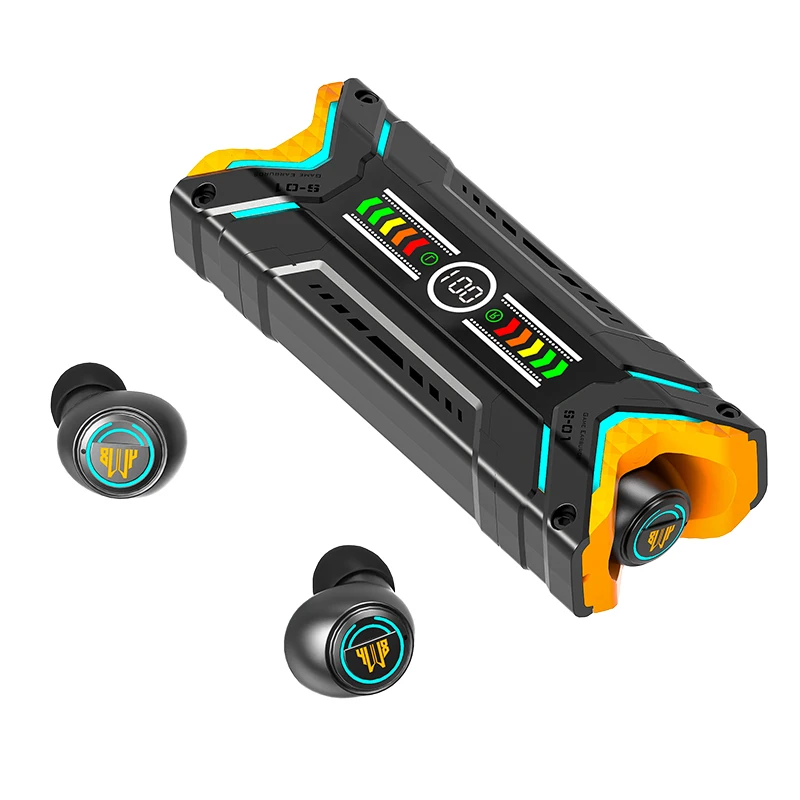 M48 TWS Mecha Gaming Bt5.3 - Low Latency Hifi Stereo Earbuds