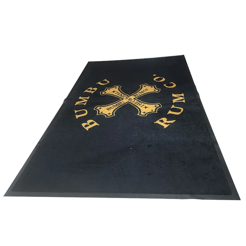 Flooring Entrance Foot Logo Mat Custom Printed Rubber Door Mat