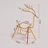 Golden deer stand