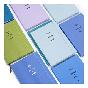 Factory Price Waterproof Fabric Notebook Custom Logo Linen Journal Recycled A4 A5 A6 Hardcover Planner Cute Dairy Gift Notebooks