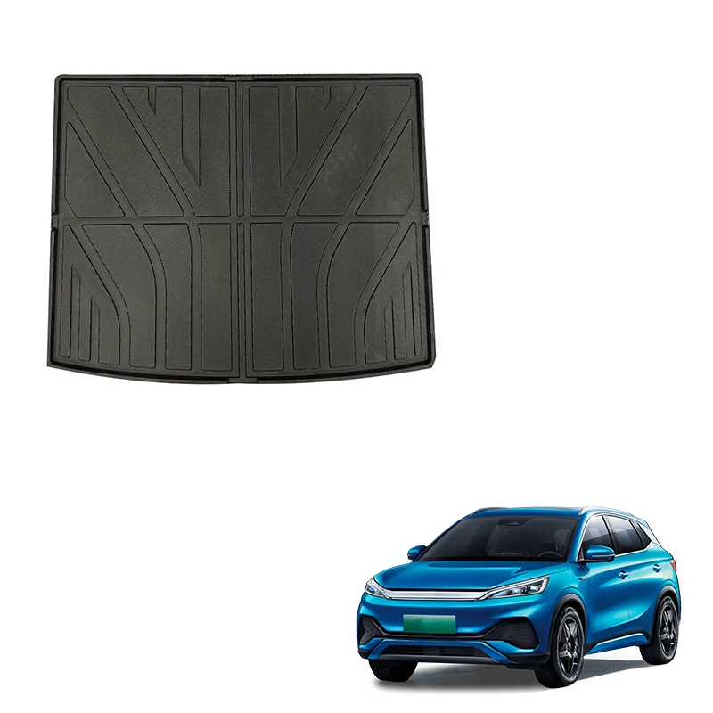 Car Interior Accessories Rear Trunk Mat Auto Parts Durable Easy Cleaning Waterproof 3D Cargo Mat Linner For BYD ATTO 3 Yuan Plus