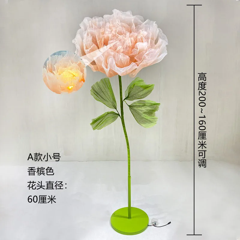 ROLLWAY 5 Mazzi Di Peonie Artificiali Grandi 51 Cm: Fiori Finti In Seta Come Vere, Bouquet Colorati Per Decorazione Casa
