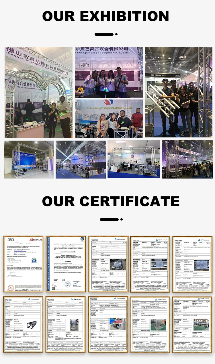 200*200mm Hot Selling Aluminum Truss Led Screen Hanging Truss for Events supplier