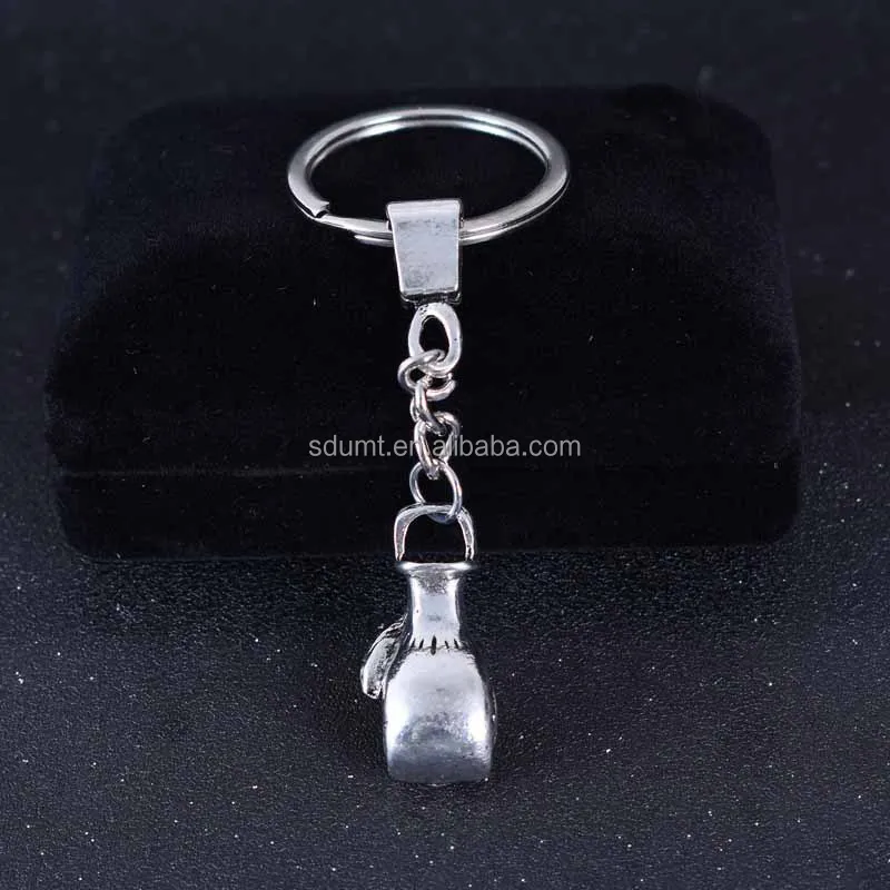 Customized Key Ring with Mini Boxing Gloves - Perfect Gift