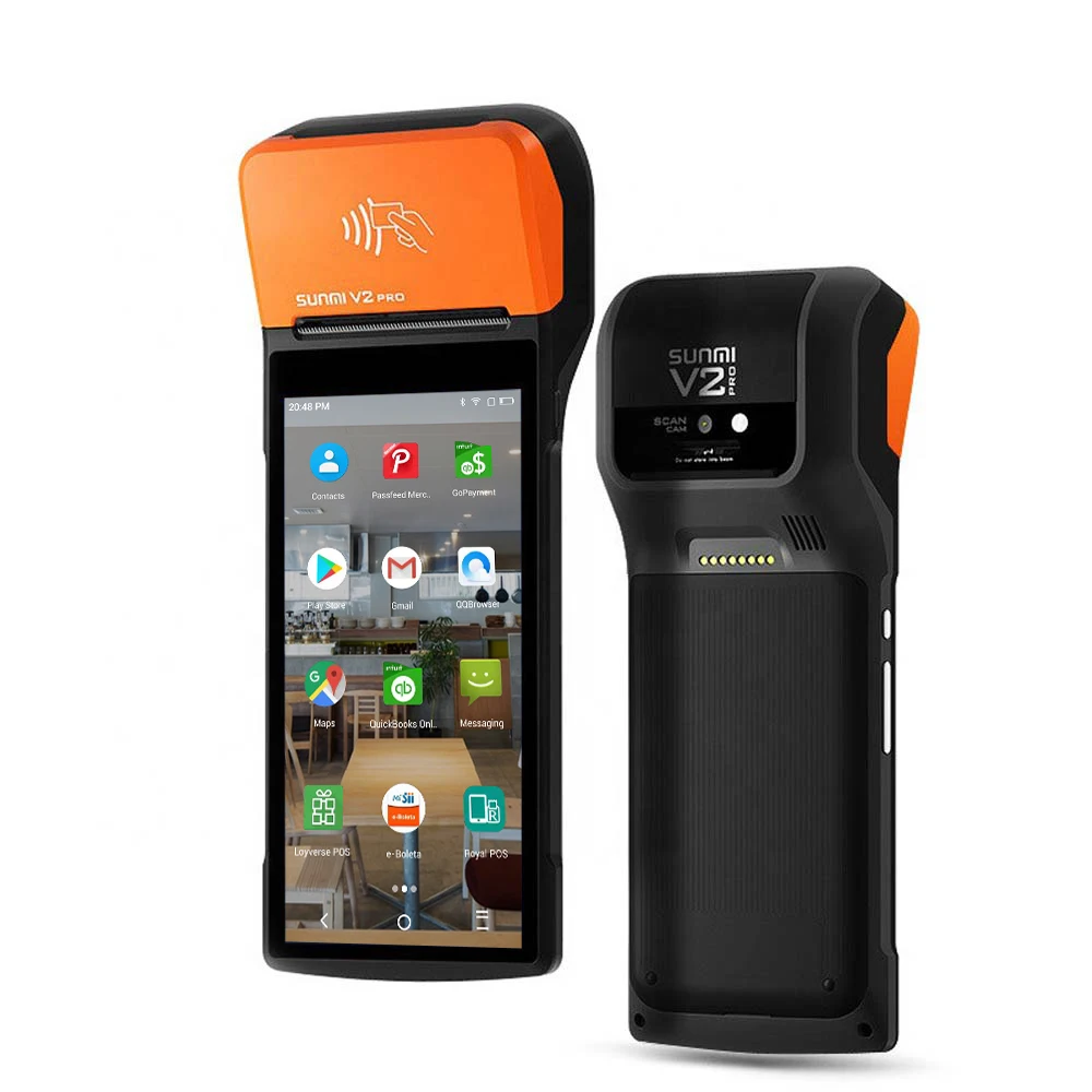 Sunmi V2pro NFC Card Reader - Android POS Cash Register Machine