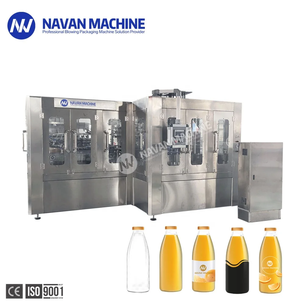 Automatic Beer Filling Machine Rotary PET Plastic Bottled Beer Production Packaging Line supplier