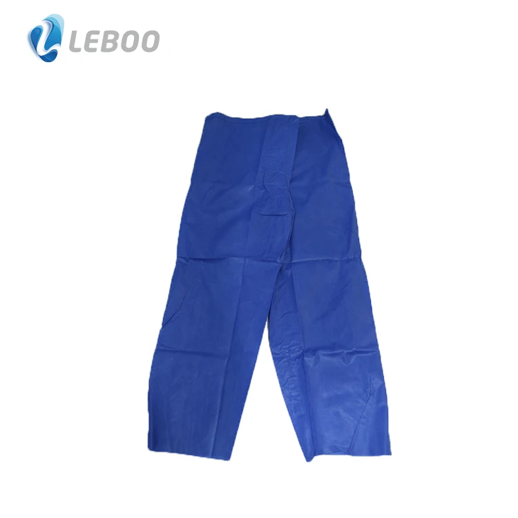 Leboo CE ISO одноразовая Униформа hosiptal, одноразовый медицинский костюм-скраб, больница для медсестры или врача