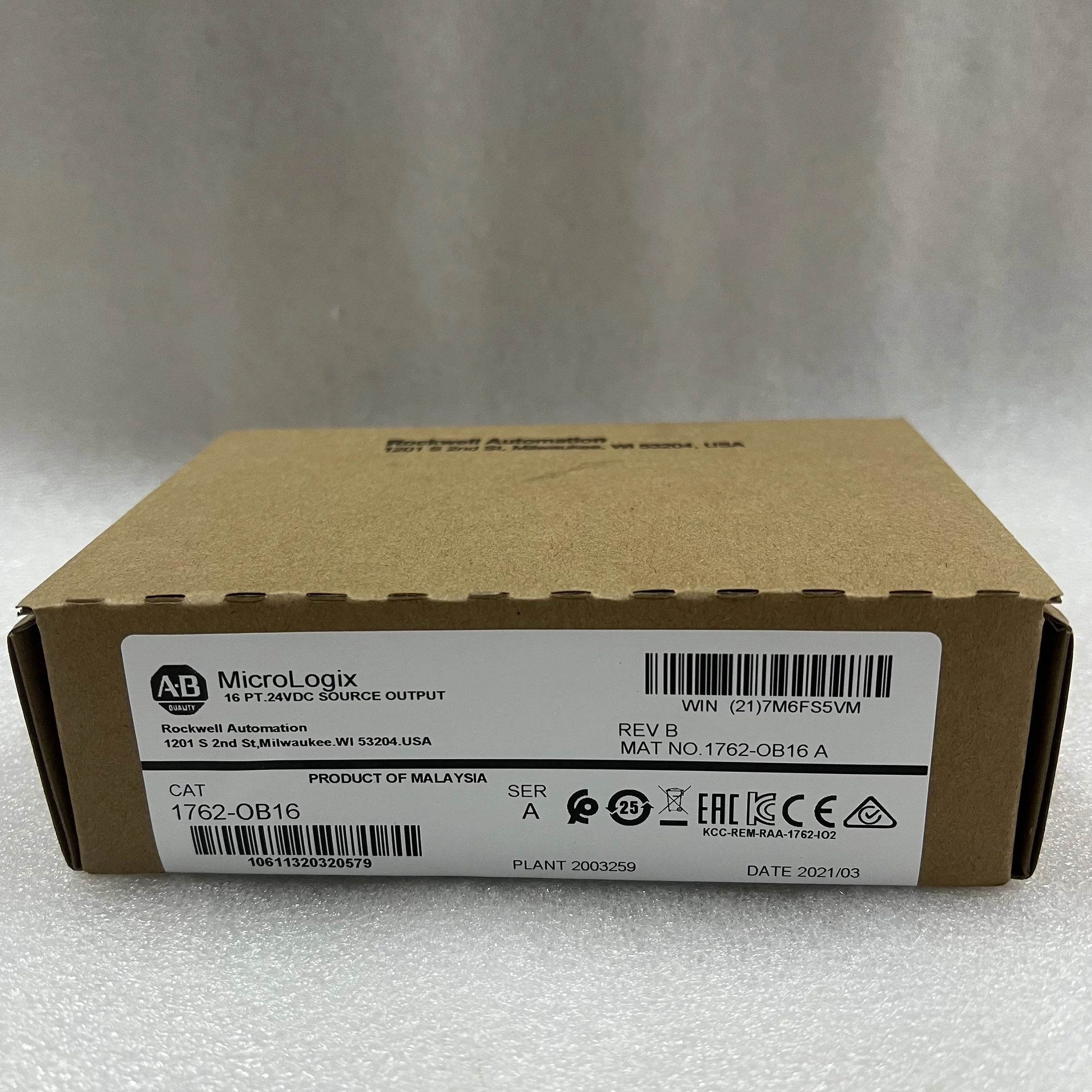Allen-Bradley 24VDC Source Output Module 1762-OB16