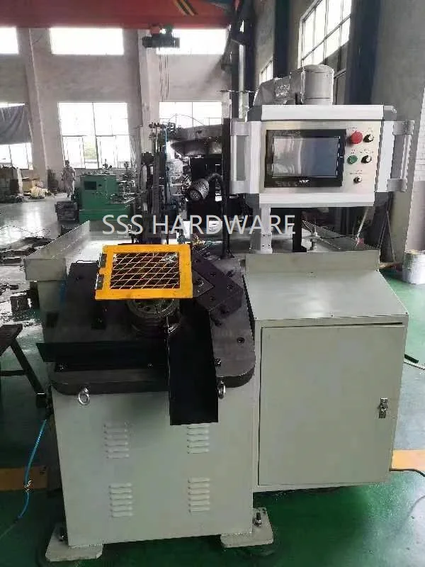 High Speed Steel Nail Threading Rolling Machine Nail Shank Ring Roller With Free Dies