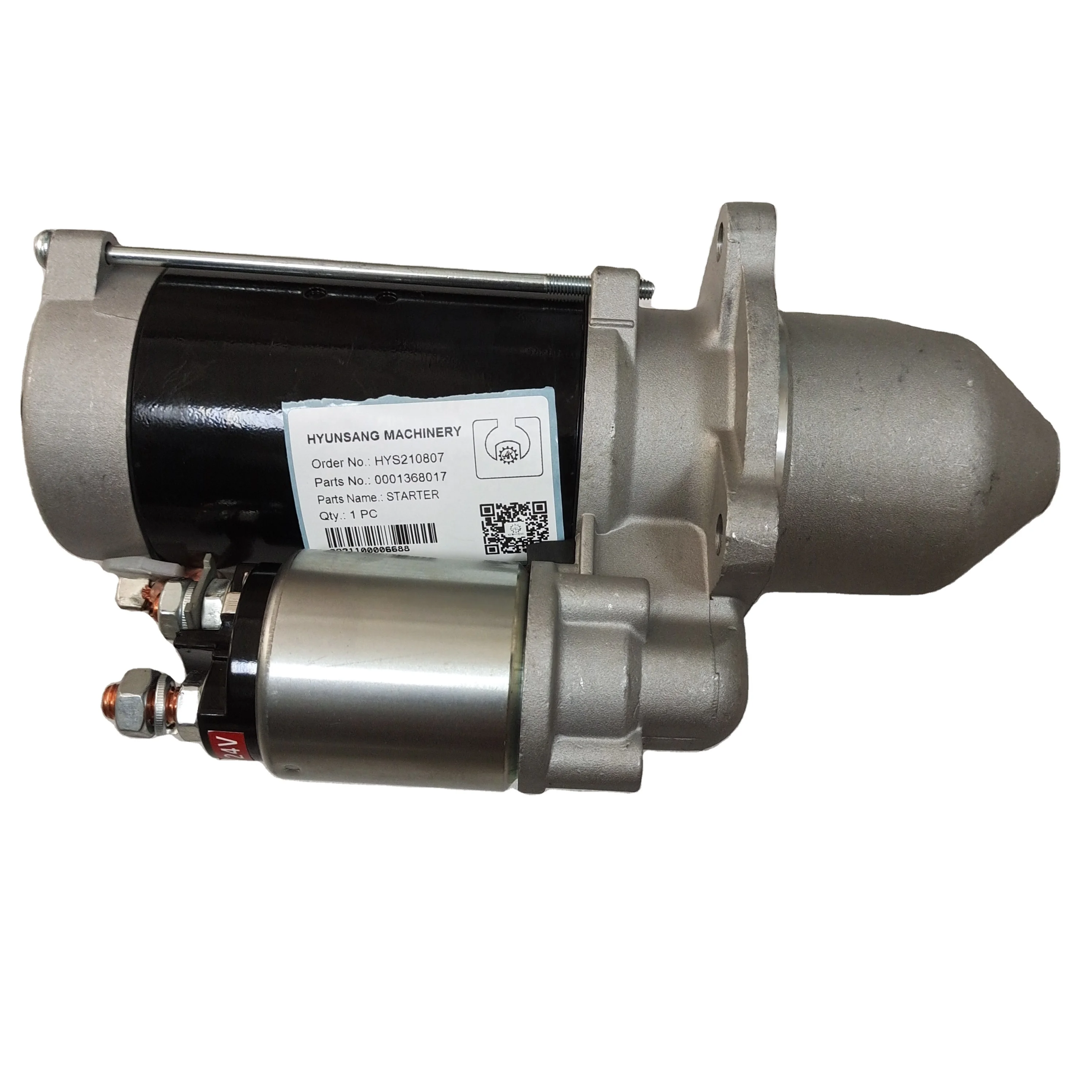 Hyunsang Construction Machinery Attachments Starter Motor For  