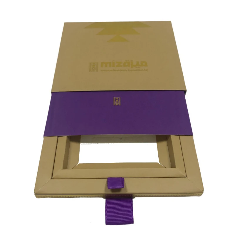 Custom NFC Card Paper Push Slide Card Packaging