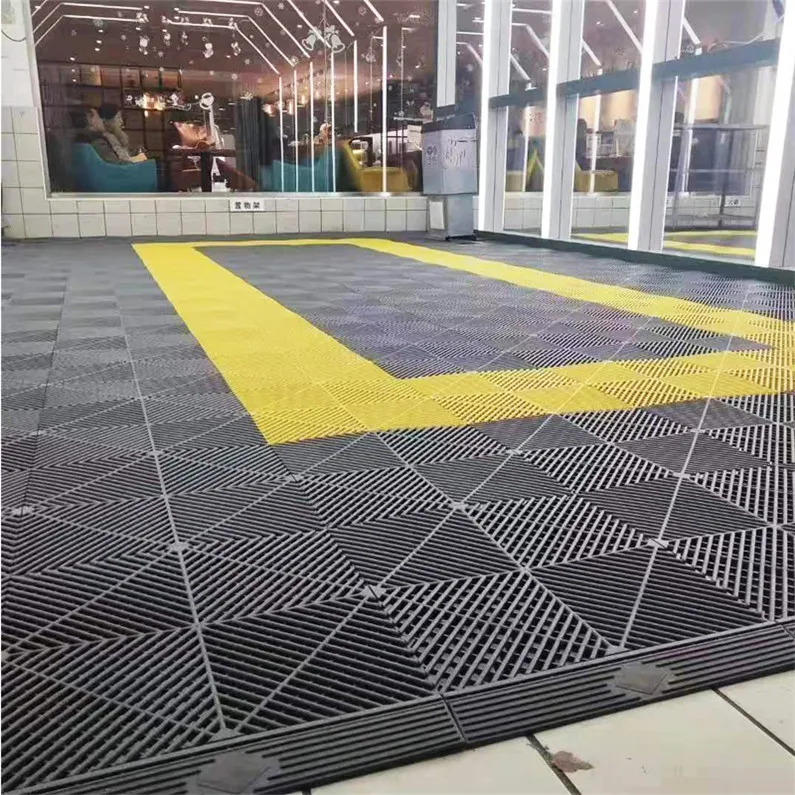 Factory Supply Customized Color Durable Garage Floor Mats Workshop Floor  Tiles Interlocking Plastic - China Plastic Garage Interlocking Floor,  Plastic Garage Floor