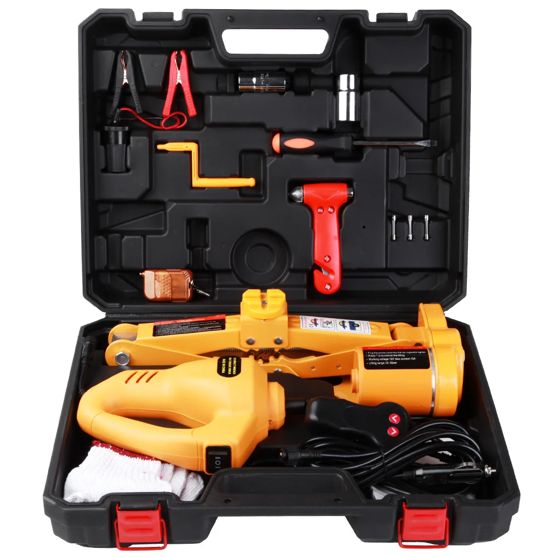 Внедорожный Быстрый портативный подъемник Электрический автомобильный домкрат комплект 12 В Электрический автомобильный домкрат с электрическим гаечным ключом и ножничным домкратом