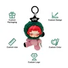 Portachiavi in peluche personalizzato