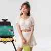Milky white