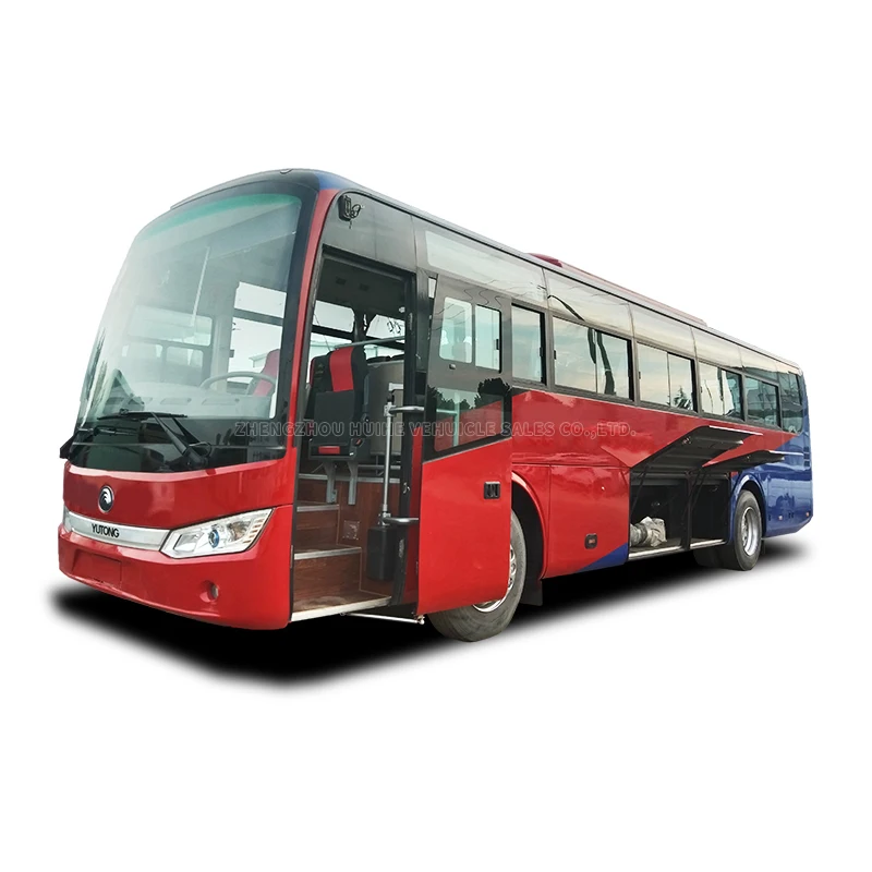 豪华宇通60座客车电动柴油自动变速器二手城市客车低价出售中国