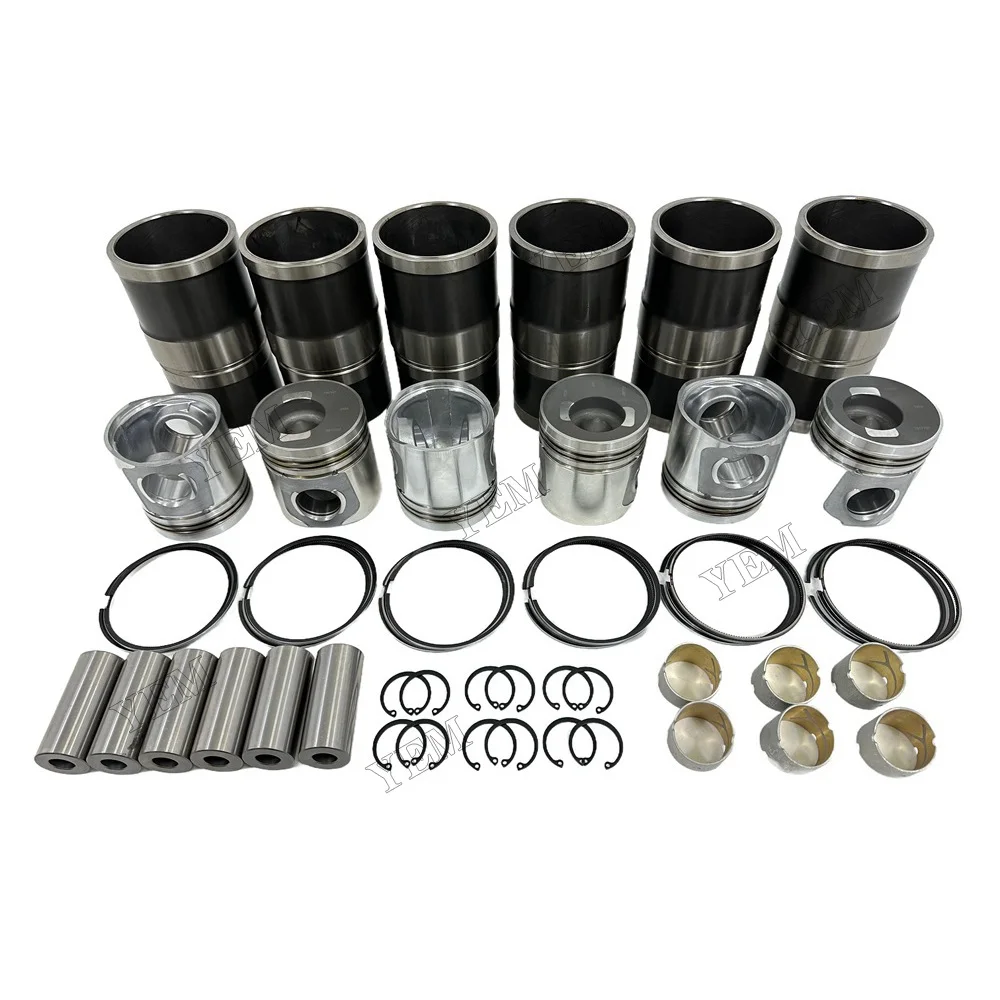 Cylinder Liner Kit Fit for 6CT Engine Parts