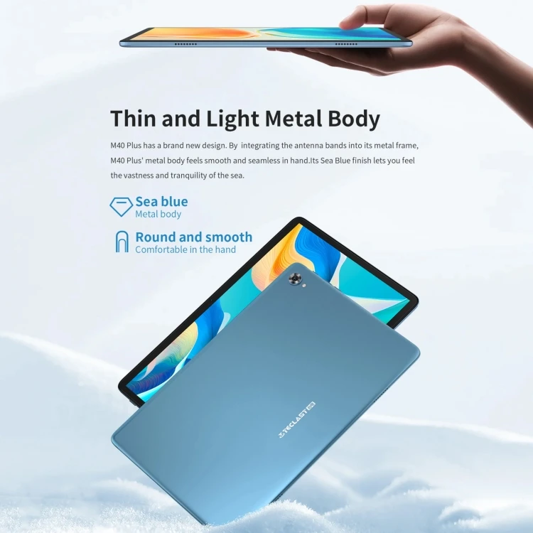 オリジナルのTeclast M40 PlusタブレットPC、10.1インチ、8GB