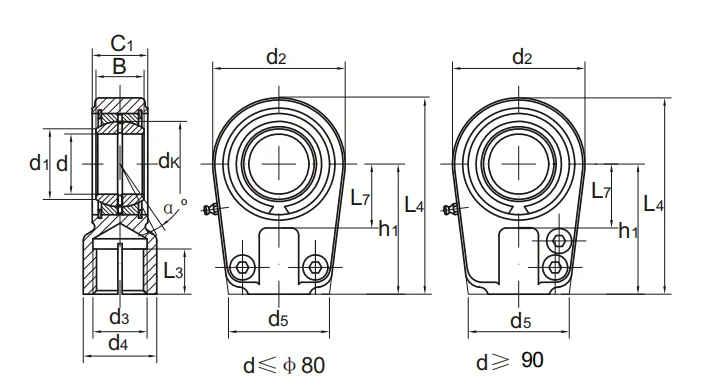 Gihr-k20do Sir20es High Quality Rod End Bearings For Hydraulic ...