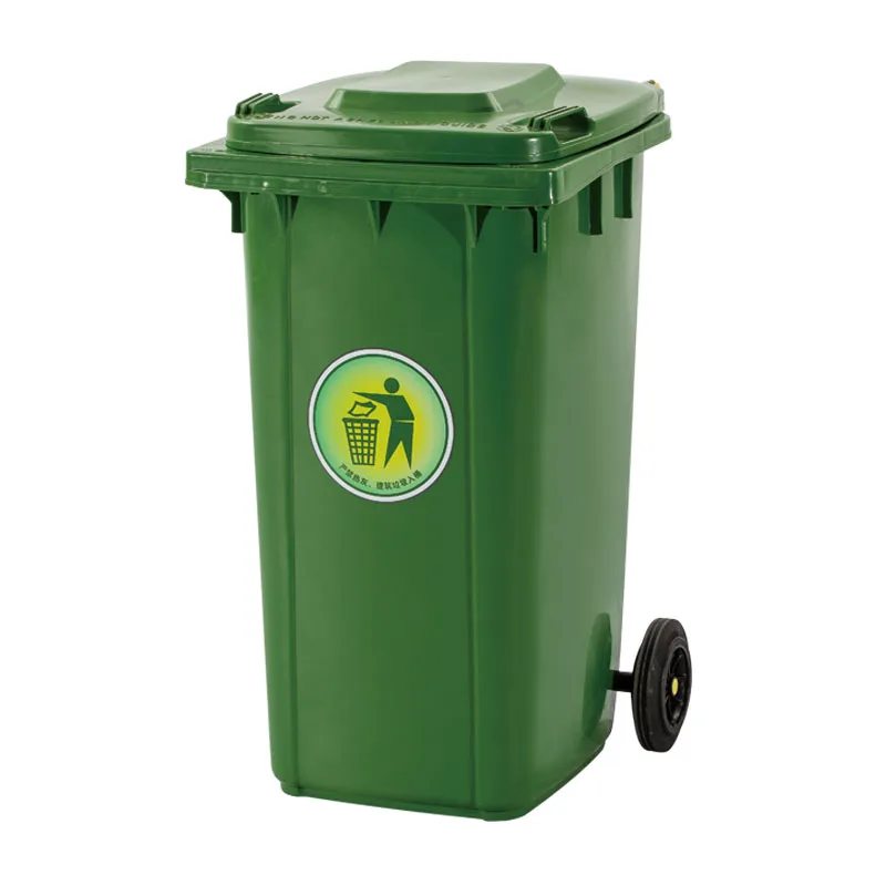 Bote de basura ecológico/cubo de basura de plástico