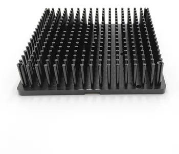Amplifier Polished Round Square Sunflower Pin LED Extrusion Aluminum Heat Sink