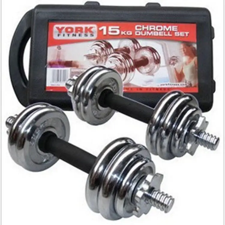 Adjustable Dumbbell Barbell Set 50KG Home Gym Essentials