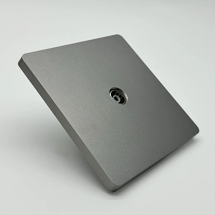 VNX Modern PC Matte Panel Power Socket Ethernet Connector Outlets Electric TV Cable Data Port Wall Plate Socket