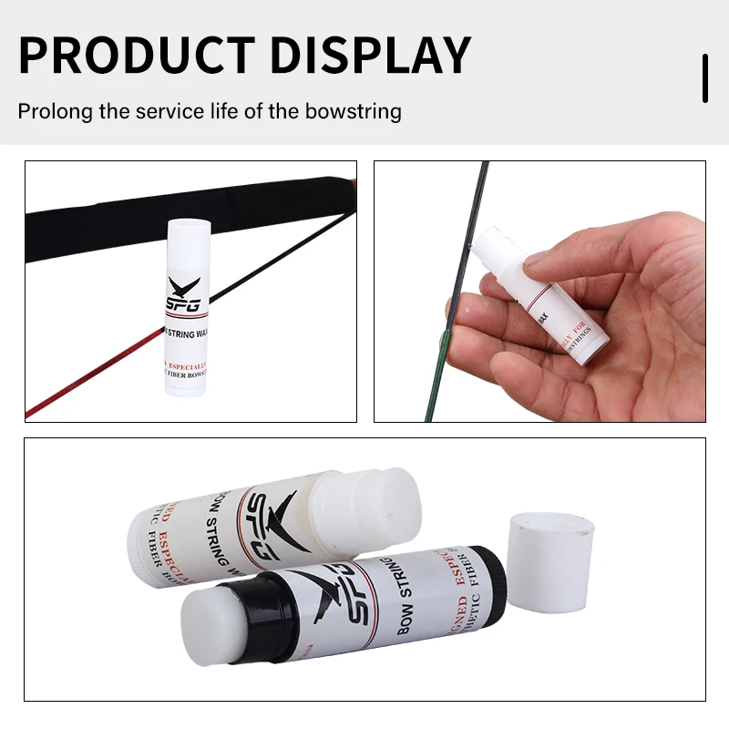 Spg Archery Bow String Wax Hunting Practice Compound Recurve
