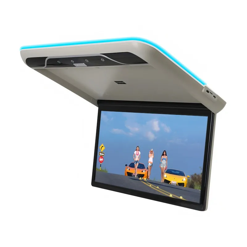 21.5 Inch Car Monitor - Slim Flip down Screen with Android