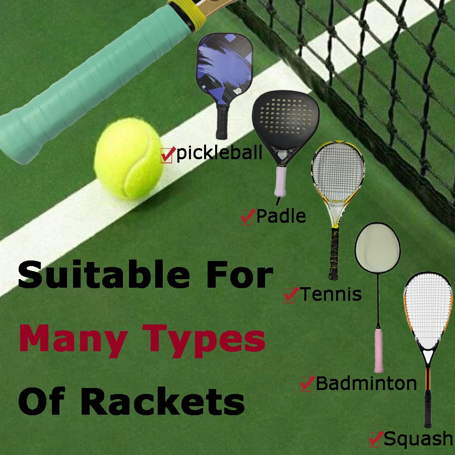 Tennis Badminton Padel Pickleball Racket Handle Protection Tape