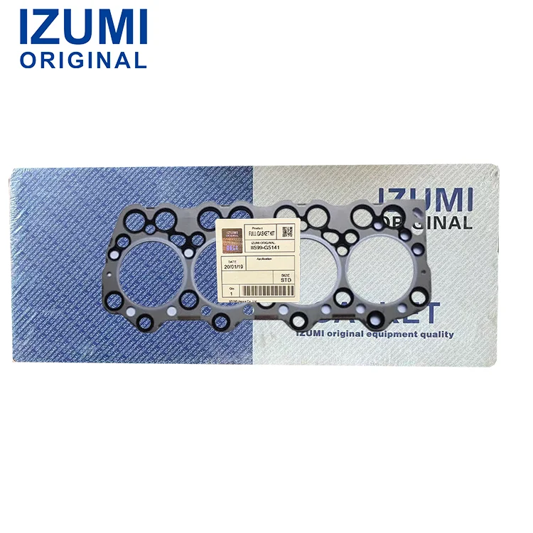 IZUMI ORIGINAL 4D33 Head Gasket Kit ME013334 ME011077 Diesel Engine Parts for Mitsubishi