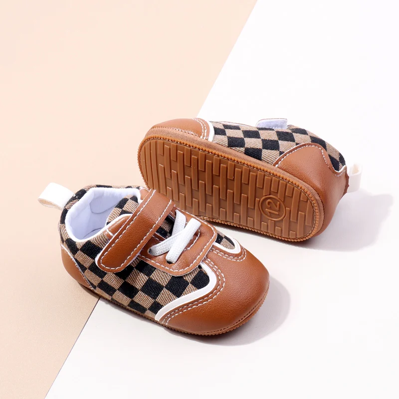 2024 High Quality Anti-slip Hook&loop Soft TPR Outsole Unisex Baby Toddler Sport Shoes Boys and Girls Casual Shoes BXC4142 details