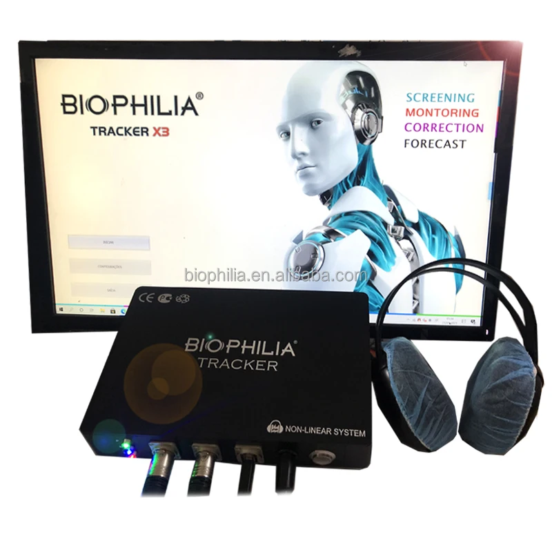 Science Biophilia Tracker x3 meta hunter bioresonance nls body health analyzer with factory price