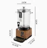 10L - Modelo de vapor con grano de madera