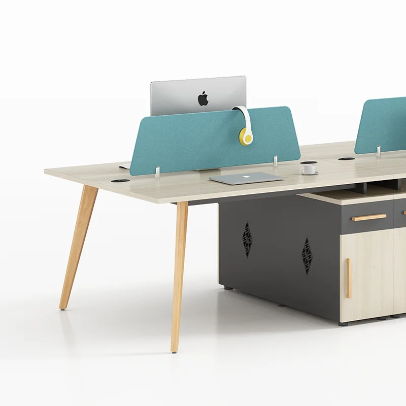 High Quality Modern Design Open Plan Office Workstation Desk Cubicle Customized Assemble Chair and Table Durable Features