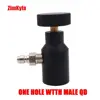 1 hole with qd
