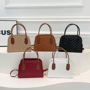 2026 Summer Womens Fashion Bag Quilted Shell Crossbody Shoulder Purse Minimalist Stylish Handbag Casual Chic Tote