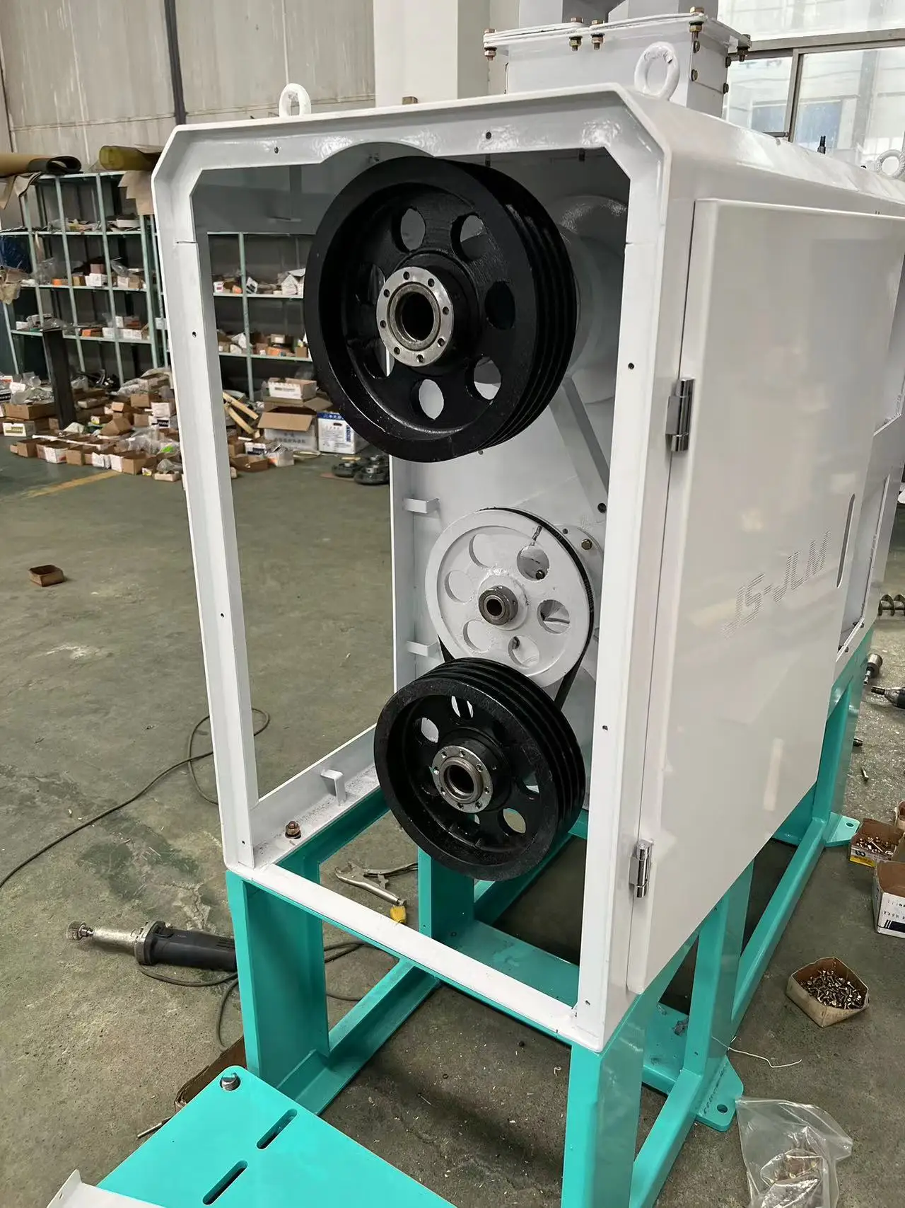 Paddy Rice Polisher Milling Machine with CE Destoner and Husk