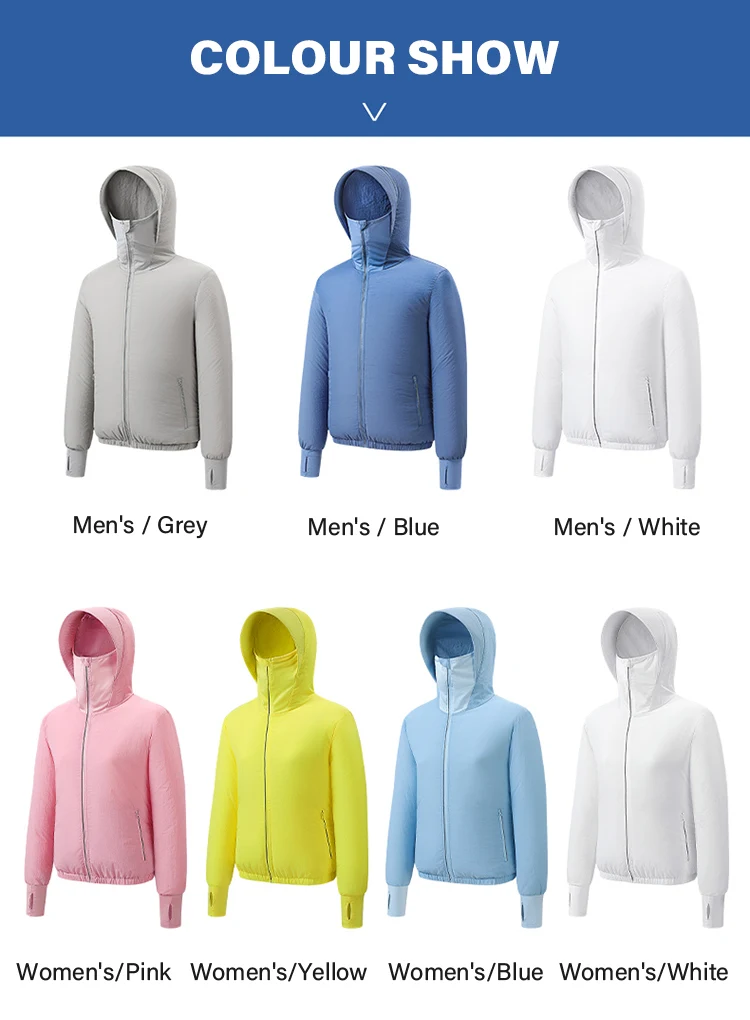 Smart Cooling Powerful Clothing Conditioned Lightweight Portable Outdoor Sports Work Daily Wear Air Conditioner Fan Jacket