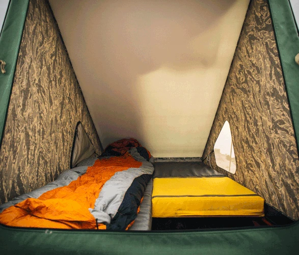 Tenda per Camion compatta per Campeggio a Full -Size Letti