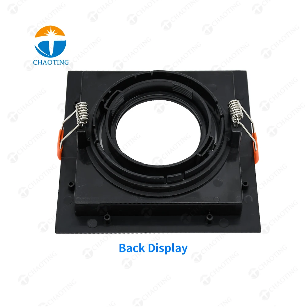 ABS Plastic Recessed Downlight Housing Halogen Spotlight MR11 MR16 PAR30 AR111 Lamp Holder LED Module Down Light Fixture Fitting