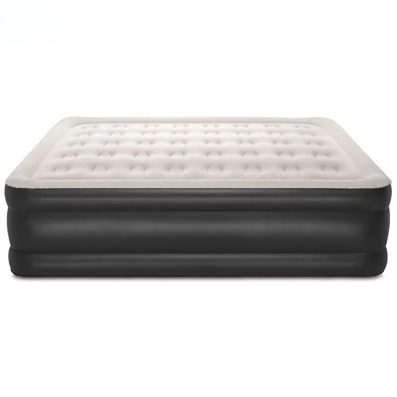 Wholesale Single Or Double Inflatable Sleeping Air Mattress Bed Raised