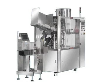 Automatic metal tube filling and folding machine shampoo production equipment Low price automatic metal tube filling