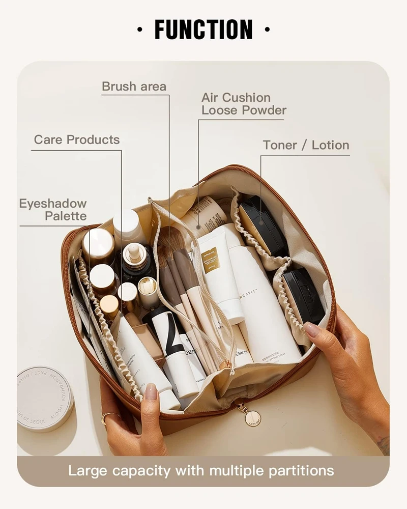 eyeshadow palette travel bag