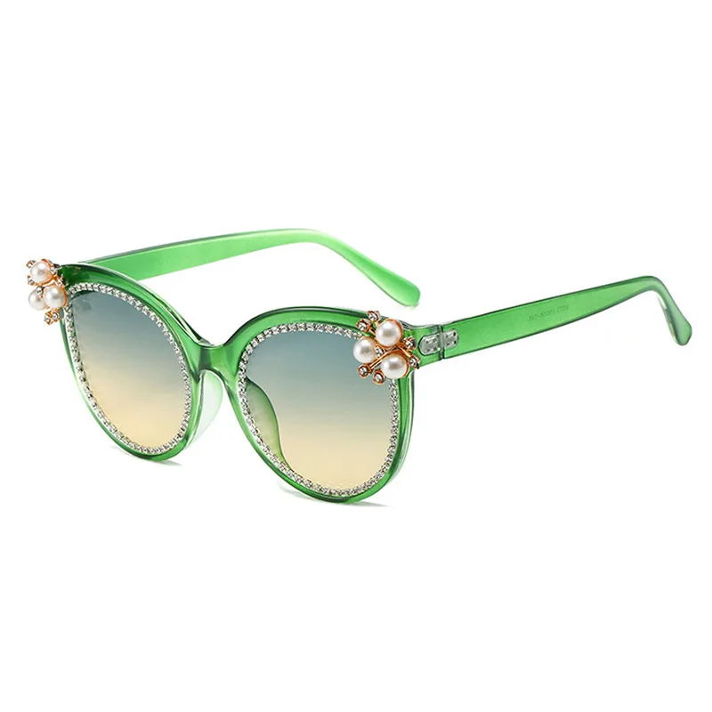 FLOWER PEARL WOMEN’S SUNGLASSES *NWT* New Pearl Luxury Sunglasses Women Goggle Vintage Flower  main image 3