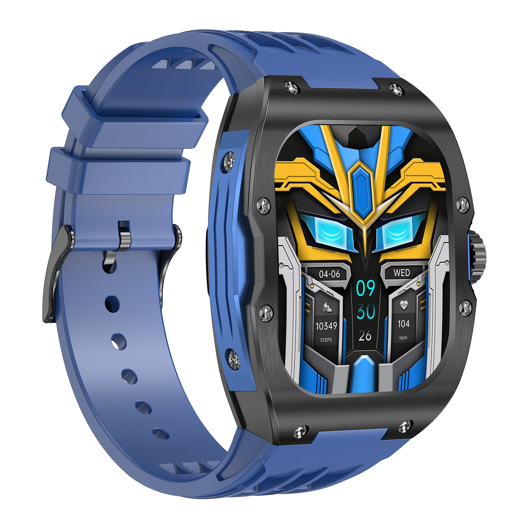 2024 AK69 Smart Watch BT Call 1.95 AMOLED Screen Heart Rate Blood Oxygen Monitoring Outdoor Multi-Sports Smartwatch
